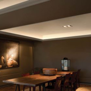 Cornices for indirect lighting